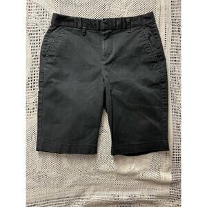Gap Women's Black Cargo Shorts – Size 0 – 15" Waist, 4-Pocket Design